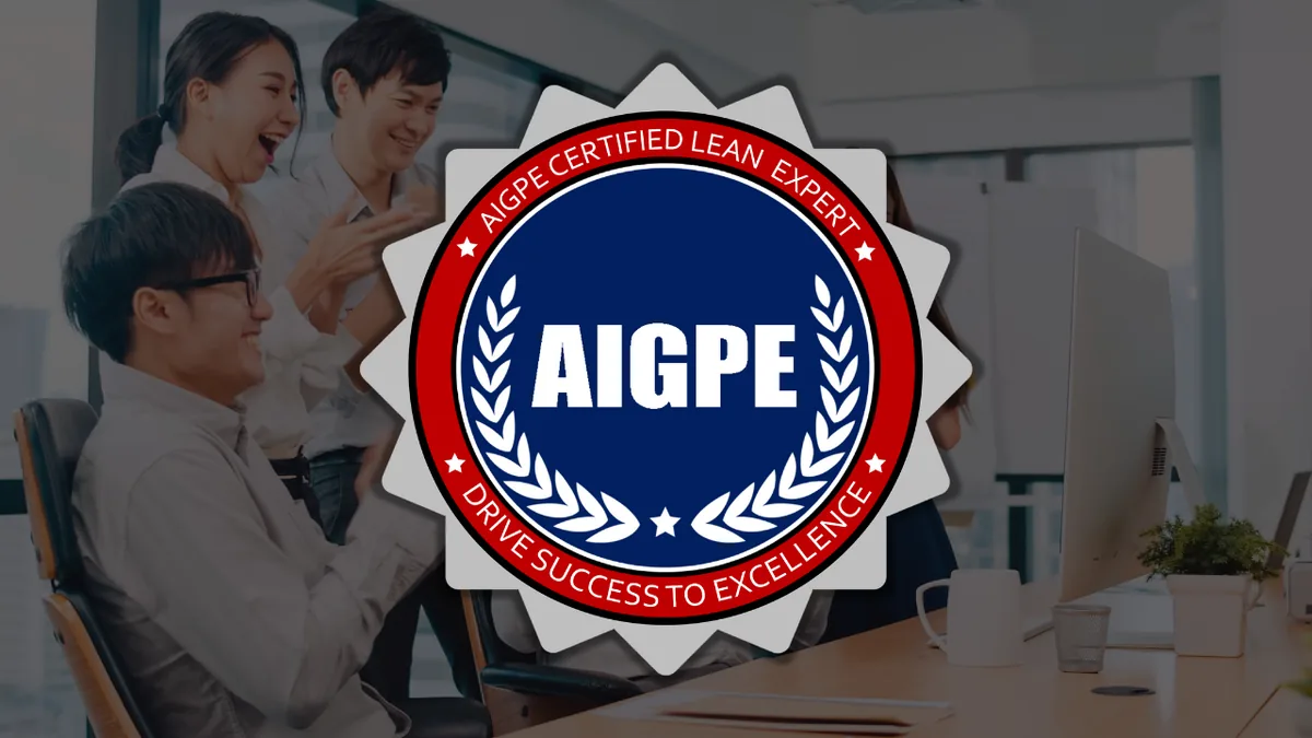 AIGPE® course logo for Lean Expert