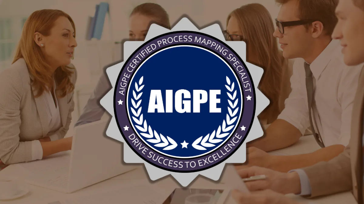 AIGPE® course logo for Process Mapping Specialist